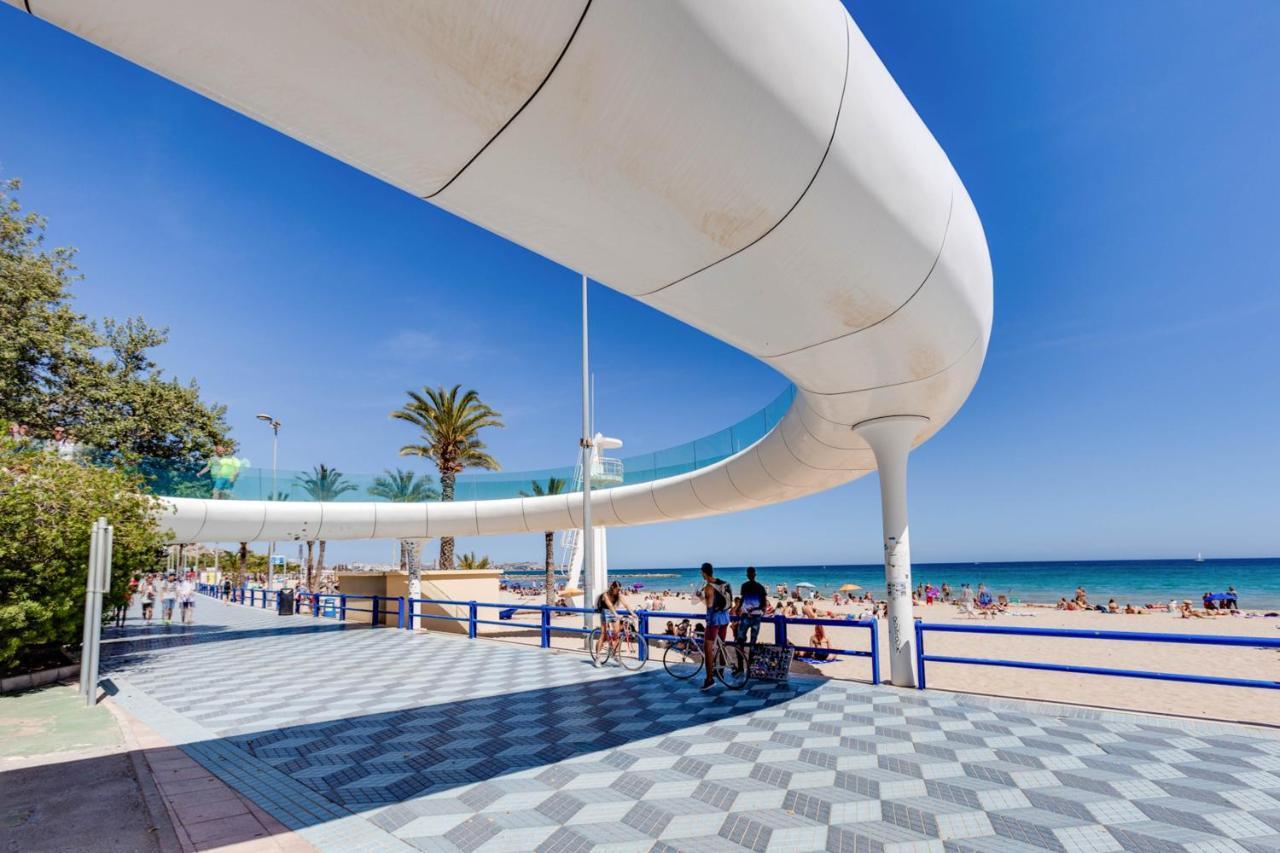Hb Apartments - Apartamento Plaza Luceros Playa Alicante Loft Com 외부 사진