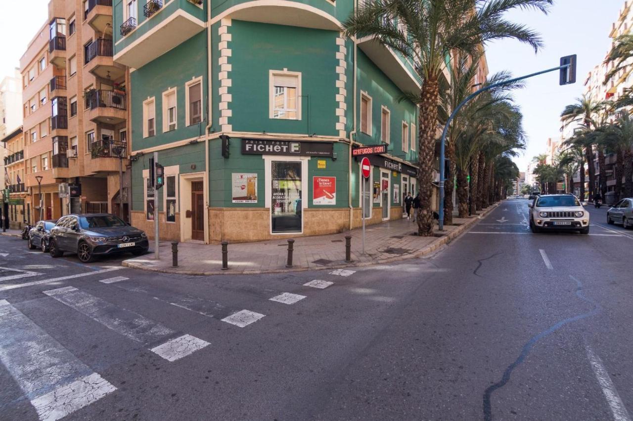 Hb Apartments - Apartamento Plaza Luceros Playa Alicante Loft Com 외부 사진