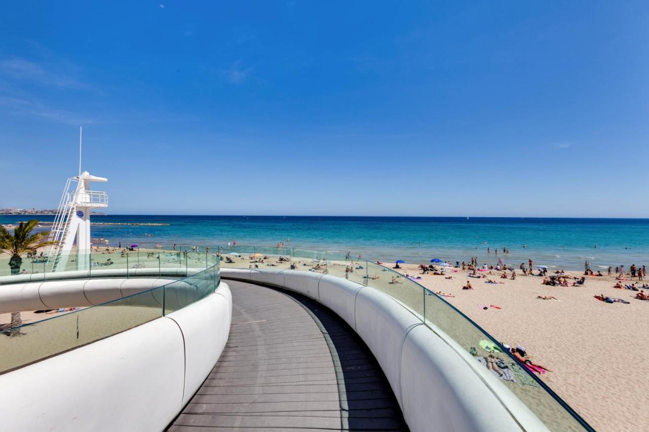 Hb Apartments - Apartamento Plaza Luceros Playa Alicante Loft Com 외부 사진