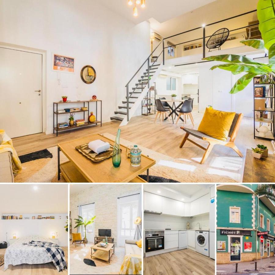 Hb Apartments - Apartamento Plaza Luceros Playa Alicante Loft Com 외부 사진